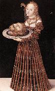 Salome with the Head of St John the Baptist dfgj CRANACH, Lucas the Elder